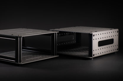 1/2 Rack 2.5U 20T Aluminum Fly Rack