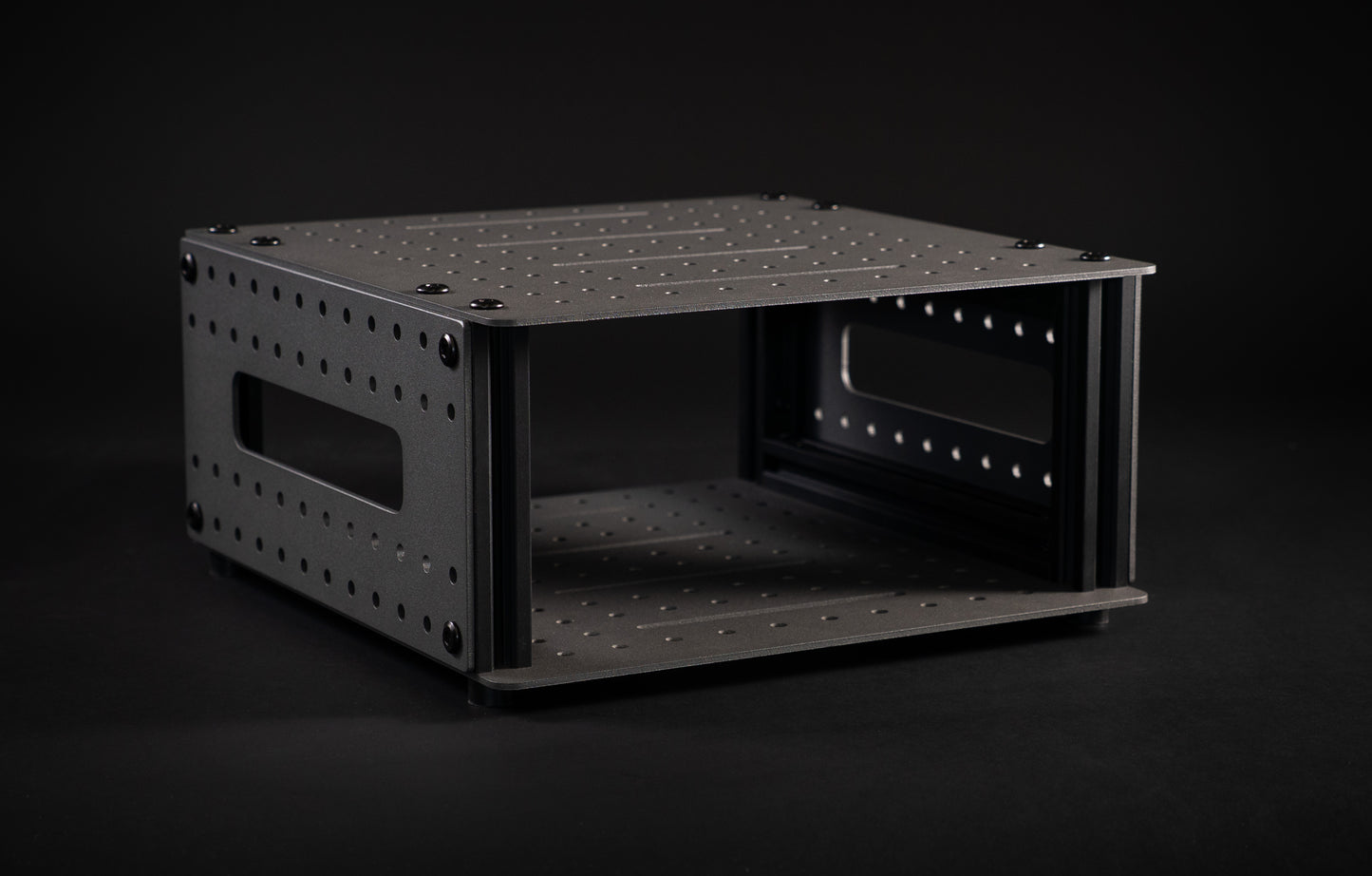 1/2 Rack 2.5U 20T Aluminum Fly Rack