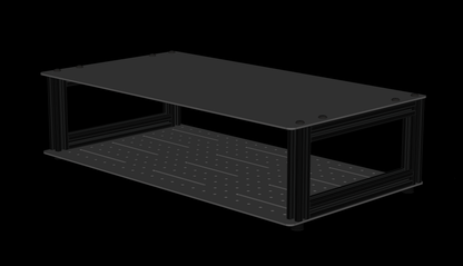 2.5U 20T Aluminum Fly Rack