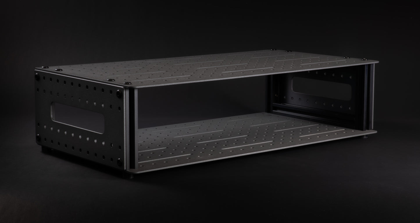 2.5U 20T Aluminum Fly Rack