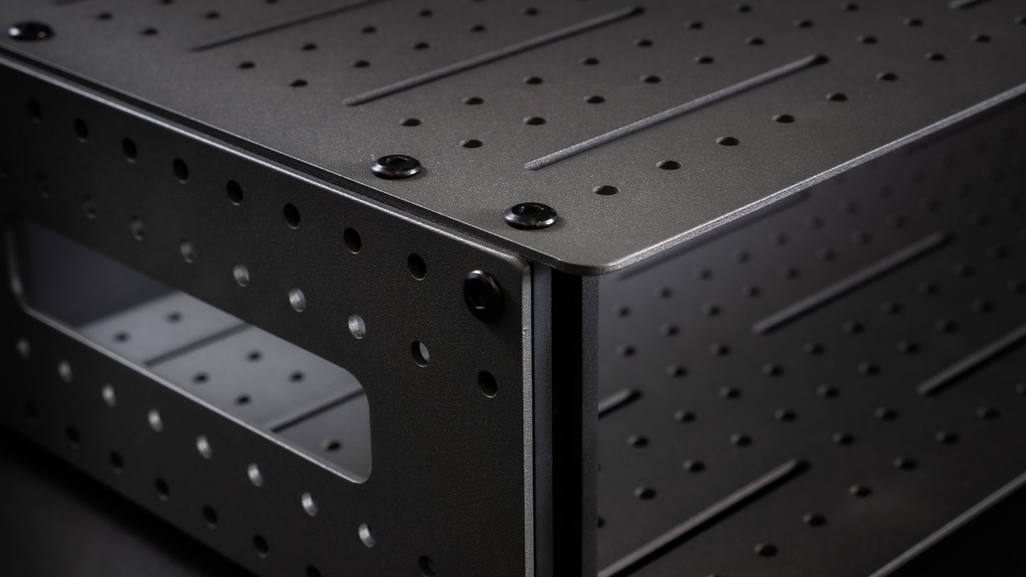 2.5U 20T Aluminum Fly Rack