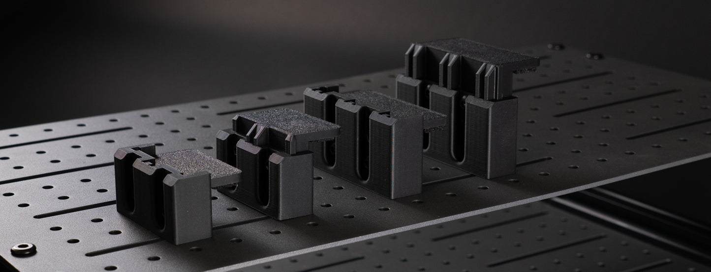 Universal 20 Series Adjustable Gear Clamps (PAIR)