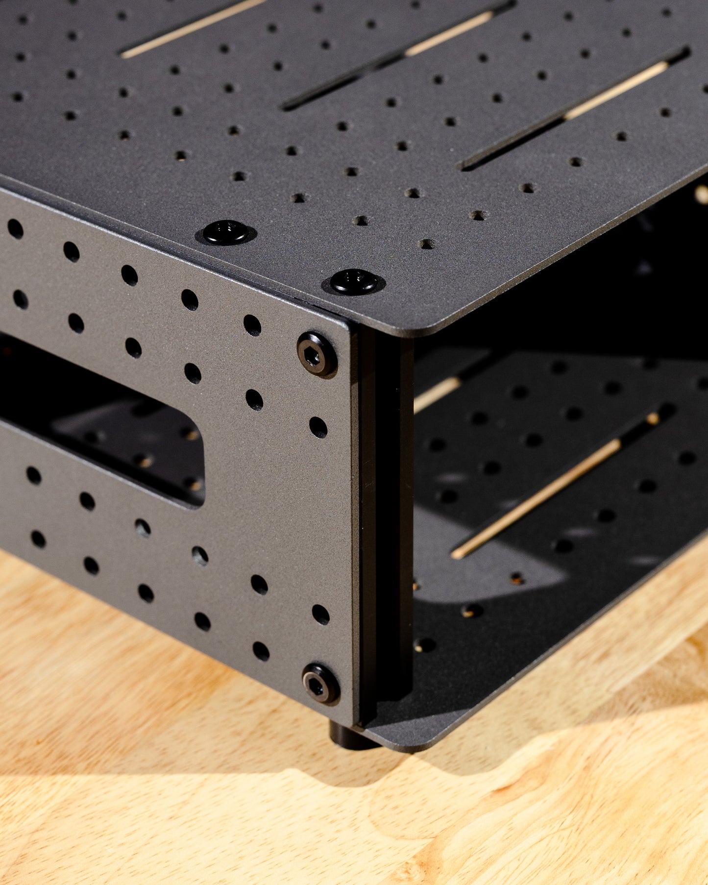 1/2 Rack 2.5U 20T Aluminum Fly Rack